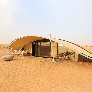 Glamping in the Desert 