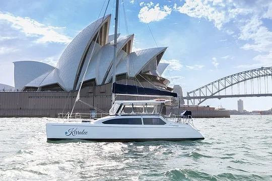 Cruise Sydney Harbour on a private catamaran dinner cruise