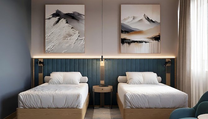 RADISSON BLU HOTEL ALMATY AIRPORT - 1 lit en chambre twin ou double -room only-