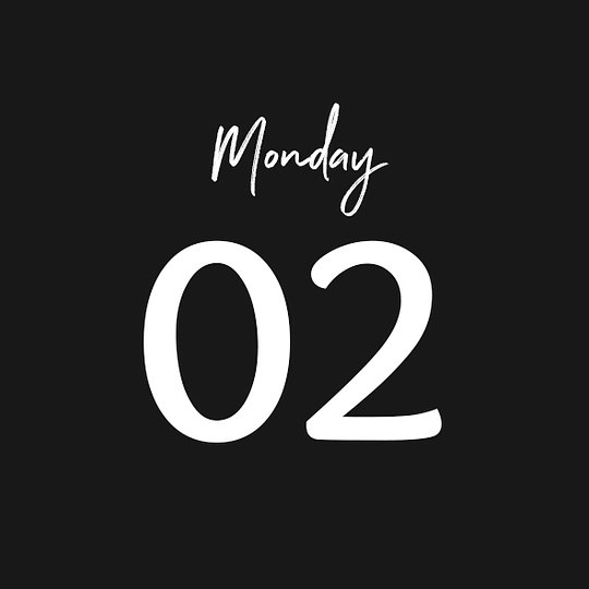 MONDAY 02/06/2025