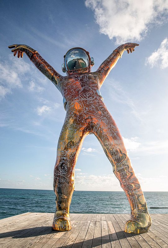 The Boonji Spaceman at Hodges Bay
