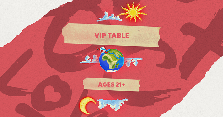 VIP Table For Night Carnival Admission Deposit