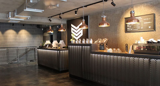 Great space for networking, talks, and brands 
