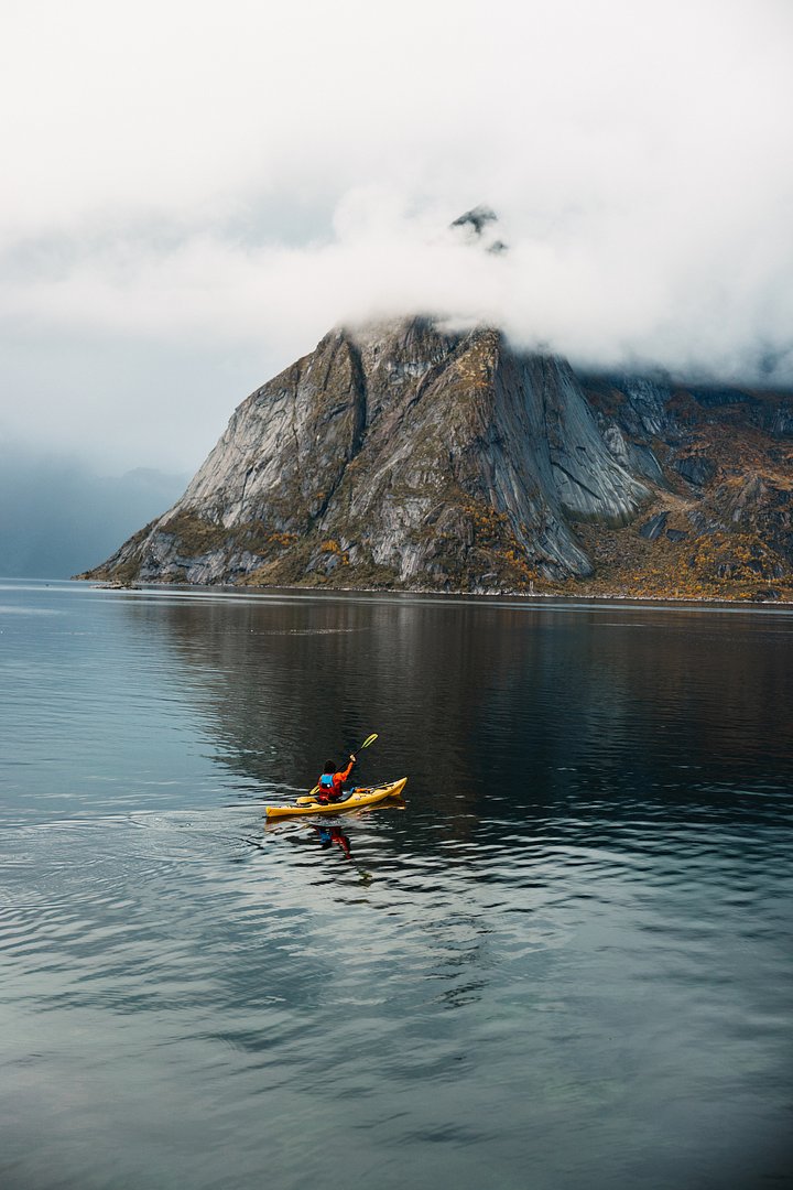 Sea Kayaking in Reinefjord