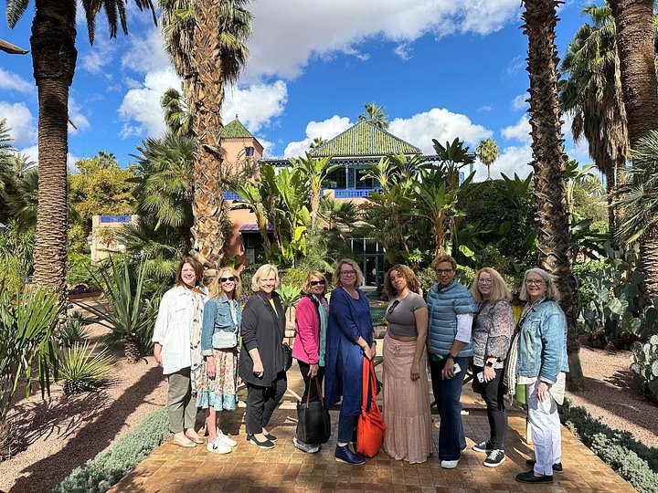 GroupphotointhegardensMorocco2025