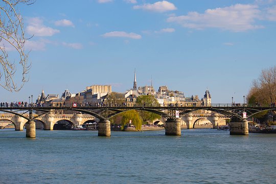 Centrally located on the Ile St. Louis, an island in the river Seine