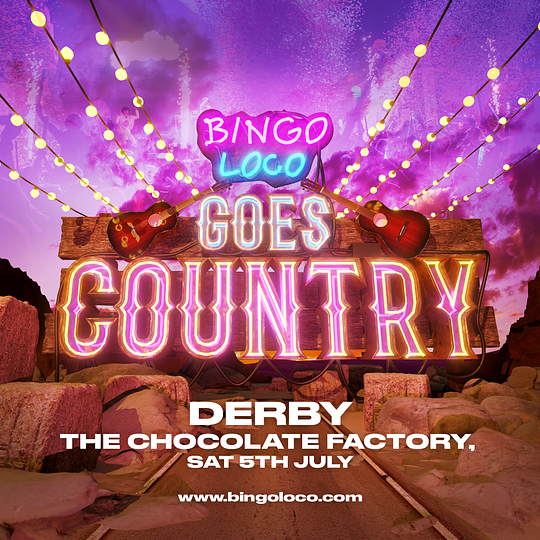 The Chocolate Factory, Derby (Goes Country) - Saturday 5th July