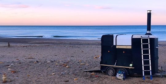 Wild Horse Box Sauna Saturday at Sandsend