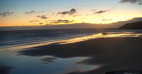 Cayton Bay Beach Sauna