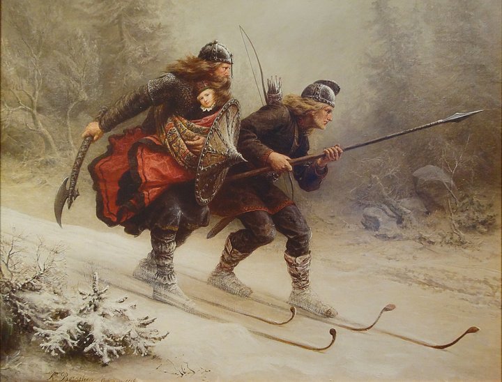 Birkebeinerne_pa_Ski_over_Fjeldet_med_Kongsbarnet_cropped