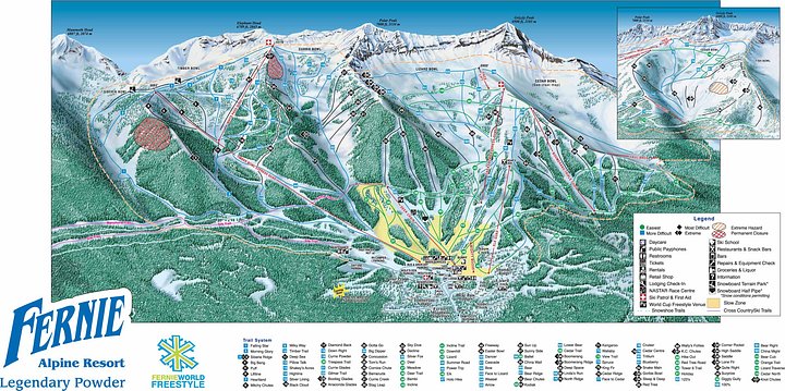 SKI FERNIE, BC CANADA SHUTTLE