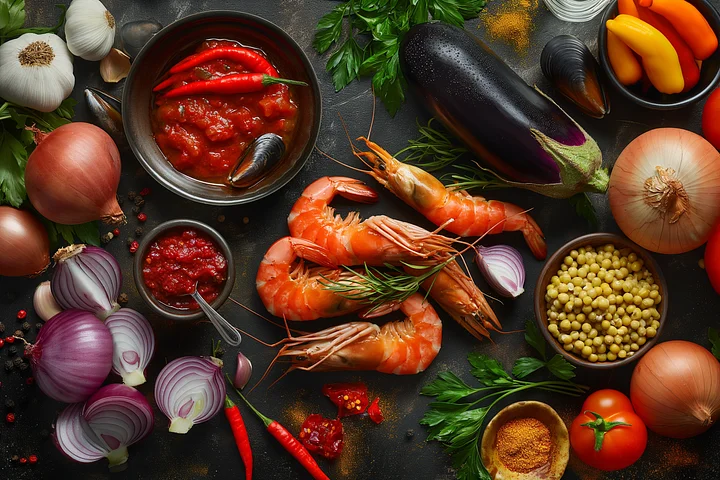 prawns_eggplant_onions_spices_vegetables_sauces_m_274baf81be8a45c5a7c0d0dc004f4df0