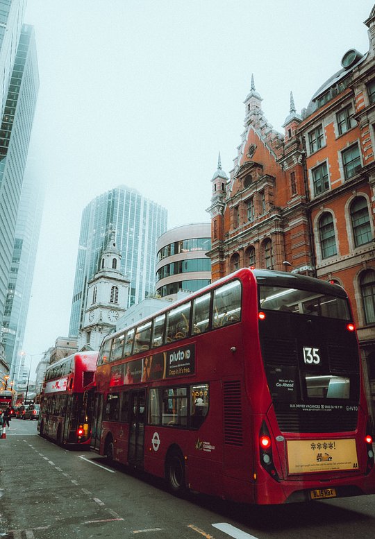 London streets and spots with local