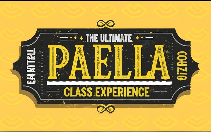 Barcelona Ultimate Paella Cooking Class with Tapas & Sangria Workshop