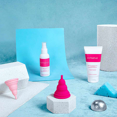 Complete range of menstrual and pelvic health products