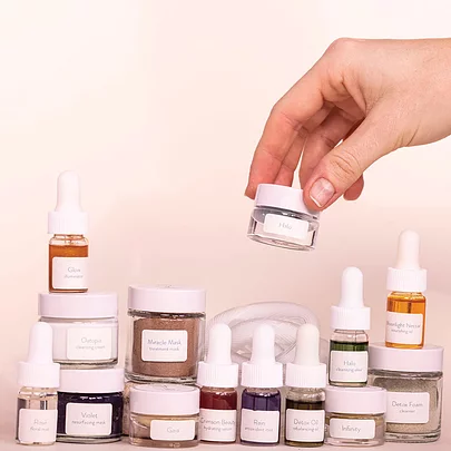 eco luxury skincare brand that utilises green bio tech actives and high performing organic up cycled ingredients