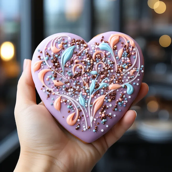 ryanthomas001_A_closeup_of_a_hand_iced_cookie_in_the_shape_of__60dab8155c7a40c7b6690deb281129a9
