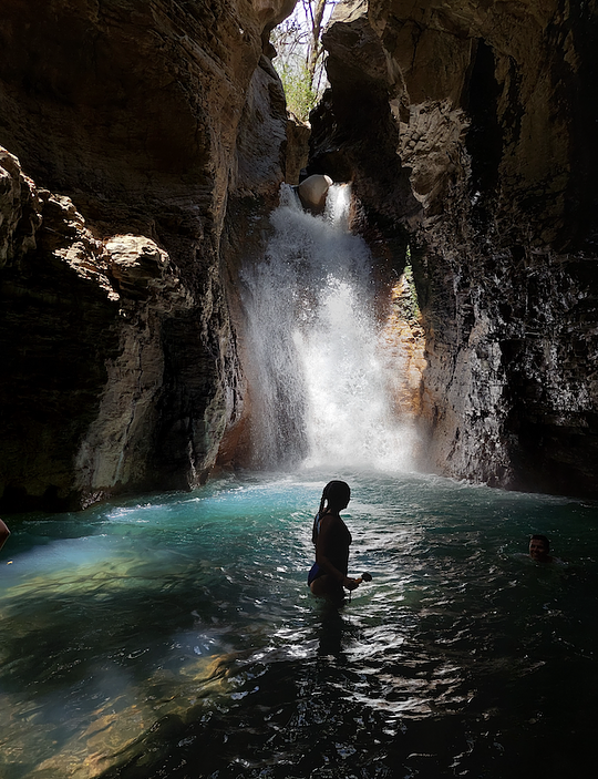 La Leona Waterfall