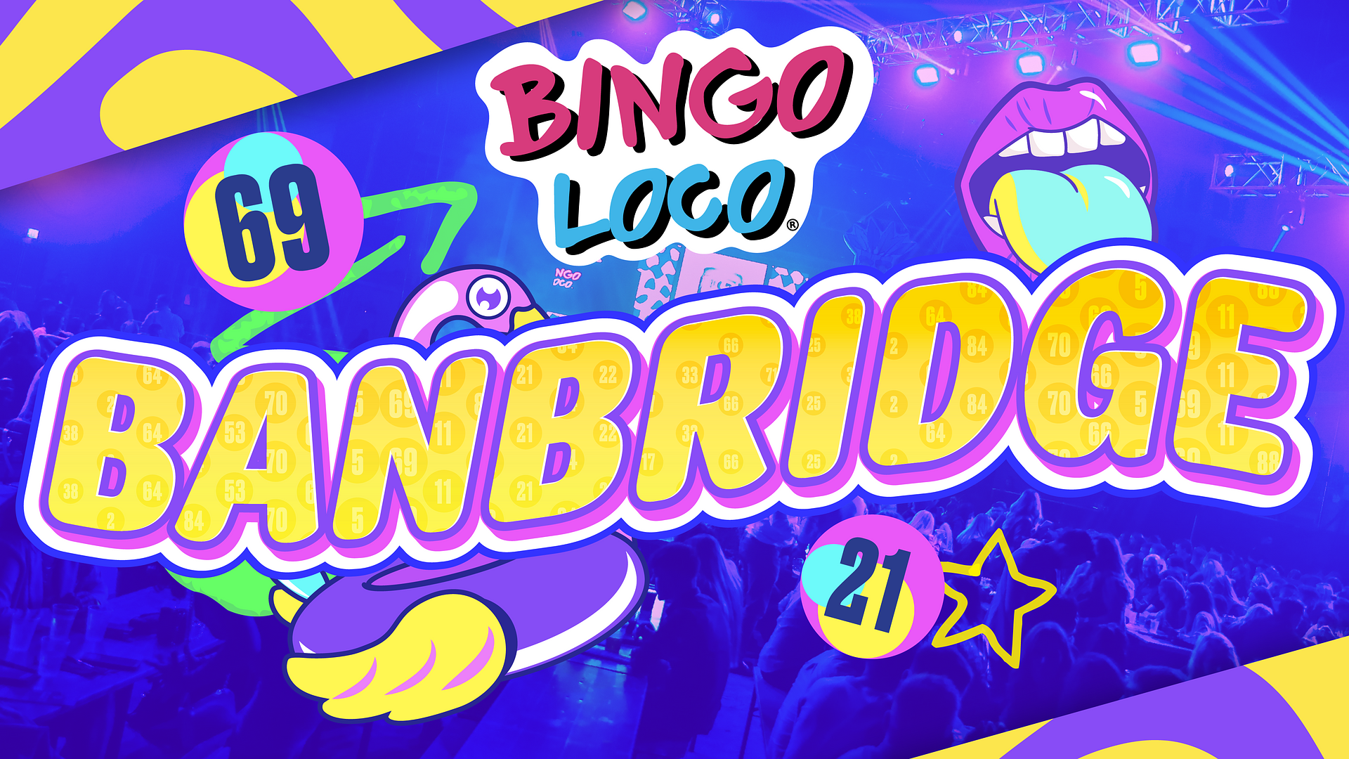 artwork for bingo loco show in banbridge