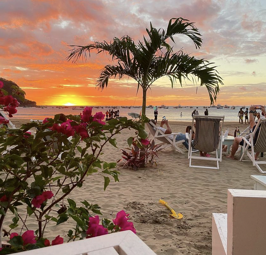 Hang at the beach clubs