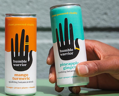 Functional fizzy drinks made with kickass plants