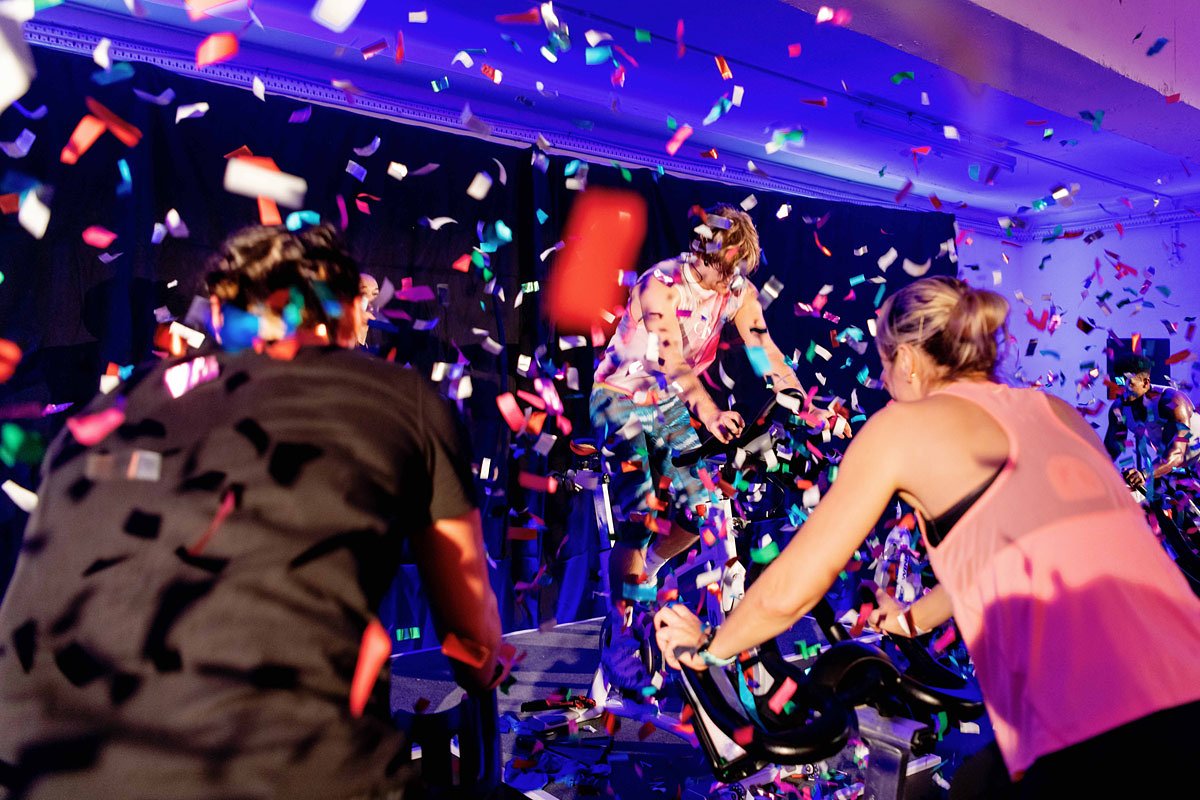 A Boom Cycle session at Balance Festival