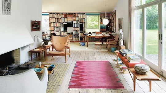 Visit the stunning Finn Juhl House - designer home of the famous Danish architect and designer 